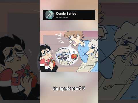 An apple part 2 & 3 - The Little Trashmaid #comedy #comic #comics #funny