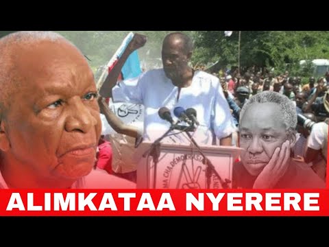 HUYU HAPA MUASISI WA CHADEMA ALIEKIBEBA CHAMA MABEGANI KWA DAMU NA JASHO AKAKIMBILIA MAREKANI