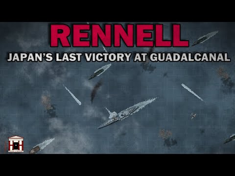 The U.S. Navy's Last Defeat at Guadalcanal: Battle of Rennell Island, 1943 - Animated