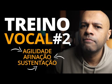 Exercícios de Afinação, Agilidade Vocal e Sustentação de Notas Agudas - TREINO VOCAL #2