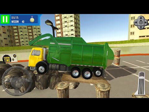 McDonald`s and Garbage Truck Driving Sim #20 - Multi Level Parking Mall 6 - Android Gameplay