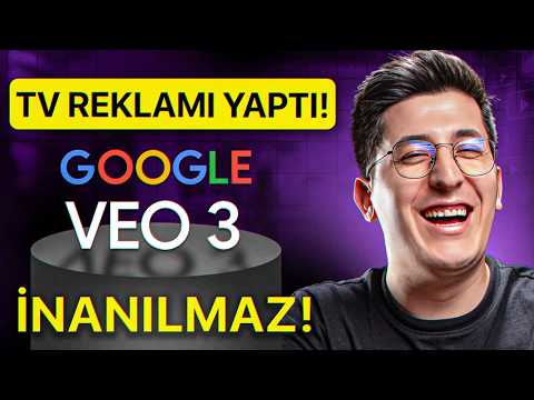 Google'ın Yapay Zekasıyla İNANILMAZ bi reklam yaptım...🔥
