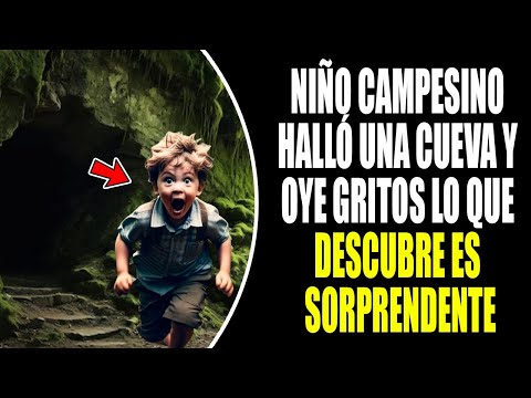 Buscando Donde Sembrar, Un Niño Granjero Encuentra Una Cueva Y Escucha Voces, Luego Su Vida Cambió.