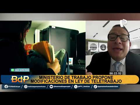 BDP Modificarían ley de teletrabajo