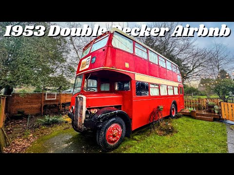 Unique Double Decker Bus Transformation (Cool Airbnb)