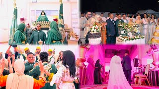 عرس حمزة🤵🏻👰🏻أجواء خيالية🎉🎊بالفرحة دخل الدفوع👑و كولشي مجموع🎉