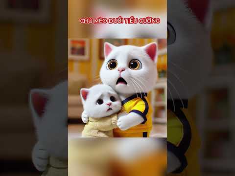 CHÚ MÈO ĐUỔI TIỂU CƯỜNG #ai #cat #cute #meow #tiểucường