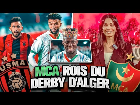 J'ASSISTE À LA BELLE VICTOIRE DU MOULOUDIA FACE À L'USMA (derby d'Alger)