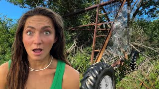 CRASH In The Middle Of A Corn Field