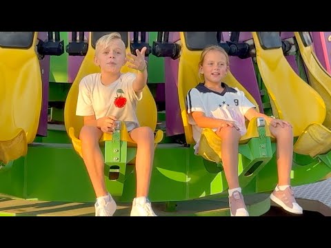 GEK DOEN IN HET PRETPARK | Dag Vlog | Luan Bellinga #185