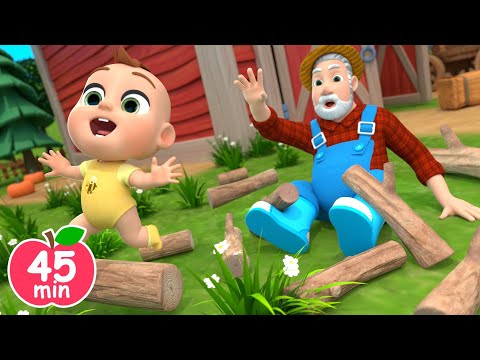 Skidamarink Song - Grantparents On The Farm | Newborn Nursery Rhymes & Kids Songs