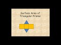 Triangular Prism Concepts and Calculations