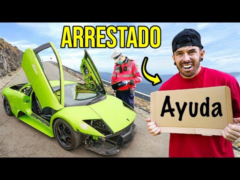 RECONSTRUÍ UN LAMBORGHINI Y LUEGO CONDUCÍ HACIA EL PAÍS MÁS RICO DEL MUNDO