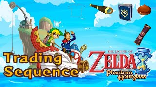 The Legend of Zelda Phantom Hourglass - TRADING SEQUENCE