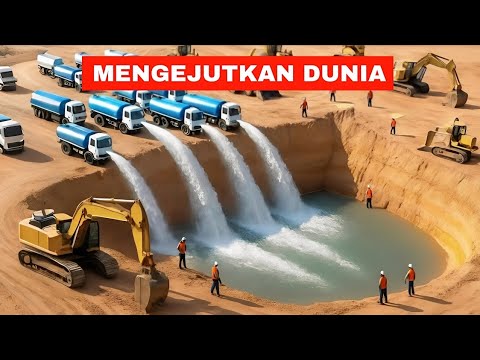 ISRAEL❗️ Membangun SUNGAI BESAR di Dalam Gurun yang Mengubah Negaranya