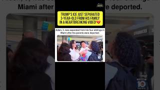 ICE SEPARATES 3-YEAR-OLD FROM HIS FAMILY!🚨