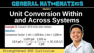 Unit Conversion Within and Across Systems | Metric and English System | Grade 11 | Q2 W1