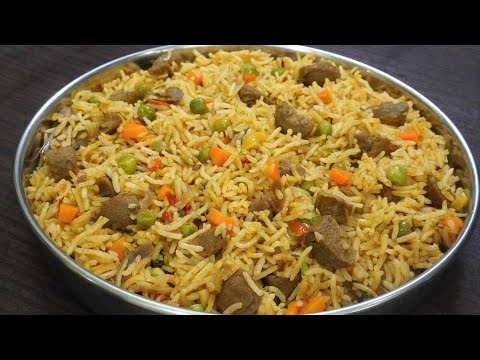 Lunch Recipe | Meal Maker Rice | சுவையான மீல்மேக்கர் சாதம் | Meal Maker Rice Recipe In Tamil