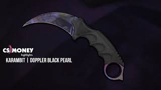 Karambit Doppler Black Pearl Gameplay video
