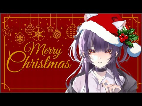 【カメラあり】Merry Christmas🎄肉とケーキを食らいます🍰🍗✨【柘榴-zakuro-】