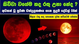 අවසන් වූ පූර්ණ චන්ද්‍රග්‍රහණය ගැන ඔබ නොදත් සුවිශේෂී කරුණු 8ක් | Next Lunar Eclipses Date