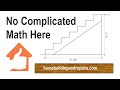 Calculating Stair Stringer Length