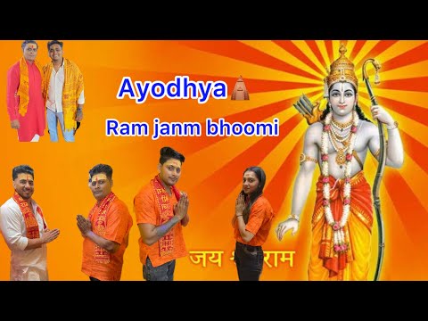 Ayodhya ram janm bhumi 🛕 #vlog #viral #ram  #vlogs #vlogger #trending #rammandir