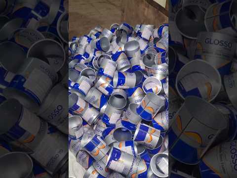 High Quality Paint Buckets Making in Factory #ytshorts #painting