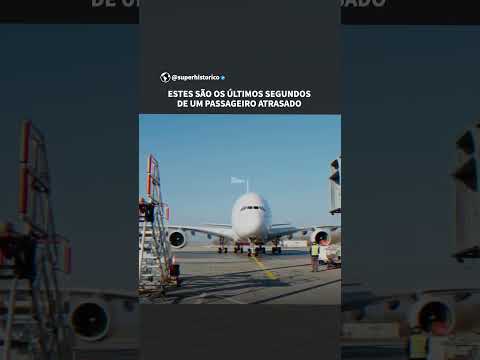 OS ÚLTIMOS SEGUNDOS DE UM PASSAGEIRO ATRASADO