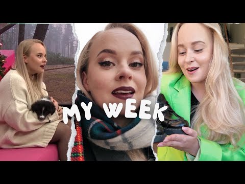 MY WEEK: Kiitos-lahja itselle & koiranpentuterapiaa🐶🎁💸