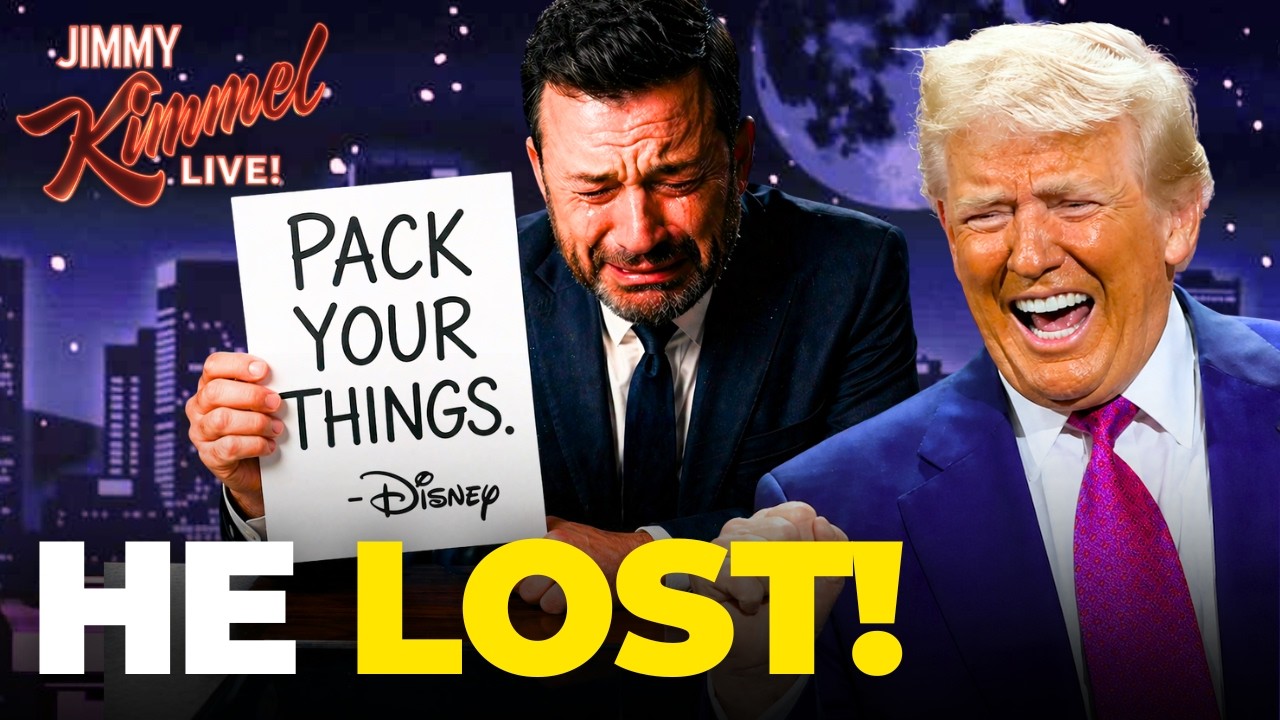 Disney CEO Makes SHOCKING Move On Jimmy Kimmel