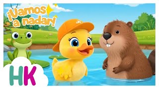 🎶¡Patito a nadar! ¡Qué calor!☀️🐥🌊Canciones Infantiles Divertidas 2025 | Heaven Kids 🎈✨