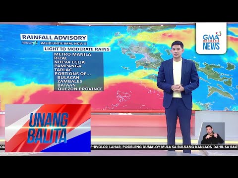 Weather update as of 7AM (November 5, 2025)