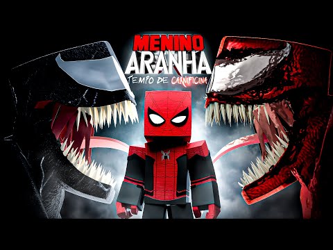 Minecraft: MENINO ARANHA E VENOM: TEMPO DE CARNIFICINA - O FILME
