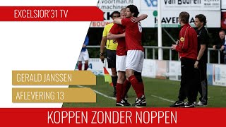 Screenshot van video Koppen zonder noppen #13 | Gerald Janssen: "Spelen voor de landstitel was een hoogtepunt"