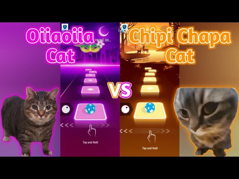 Oiiaoiia Cat VS Chipi Chipi Chapa Chapa Cat - Tiles Hop