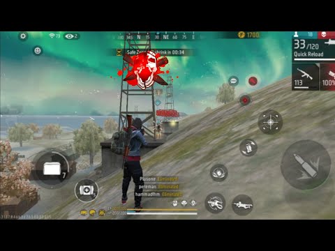 playing free fire after 3 years in new account | BR Battle royale Bermuda map #freefire #noob