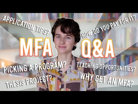 A JUICY MFA Q&A: funding, thesis, application tips, acceptance stats, & more!