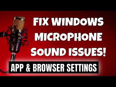 How To Fix Random Microphone Issues & Volume Problems In Windows