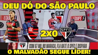 IMPRENSA EXALTA O MENGÃO! FLAMENGO 2x0 SÃO PAULO - SEGUE O LÍDER!!!