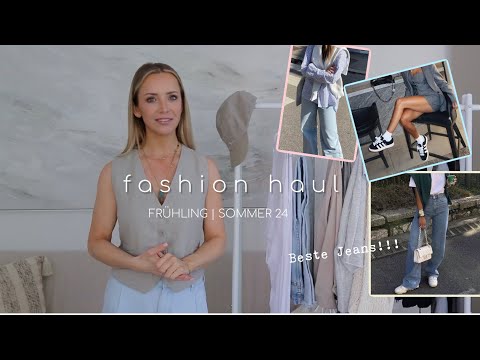 FASHION HAUL Frühling | Zara, Bershka, Stradivarius, Pull and Bear, NAKD | Try on & Styling Tipps