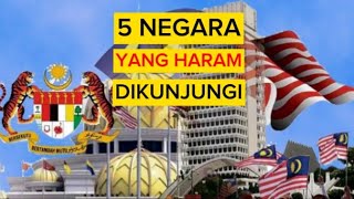 5 NEGARA YANG HARAM DIKUNJUNGI