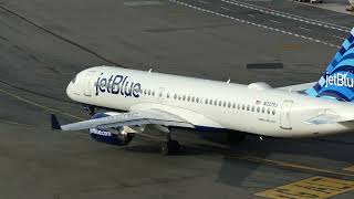 Plane Spotting (JFK Airport - TWA Hotel) - JetBlue