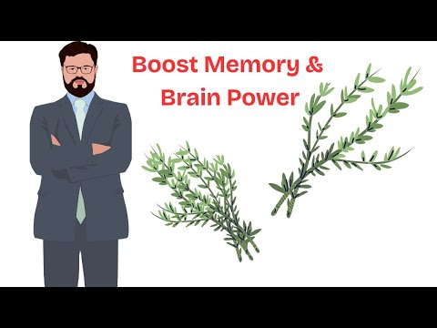 Rosemary & Apple Juice Will Surprise you! Boost memory and Brain function