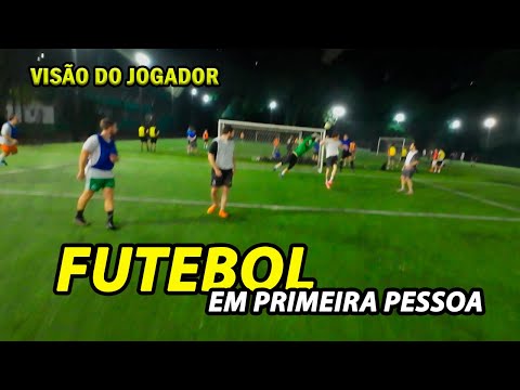 COMO JOGAR NA CHUVA!? - FUTEBOL EM PRIMEIRA PESSOA