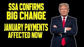 URGENT NOTICE: SSA Confirms New Change That Impacts January Payments
