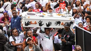 YouTube video thumbnail: Kenyan Activists Protest Rising Cases of Gender-Based Violence, Femicide 