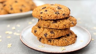 Oats Cookies Recipe | How To Make Oatmeal Cookies | Spicy Foodz