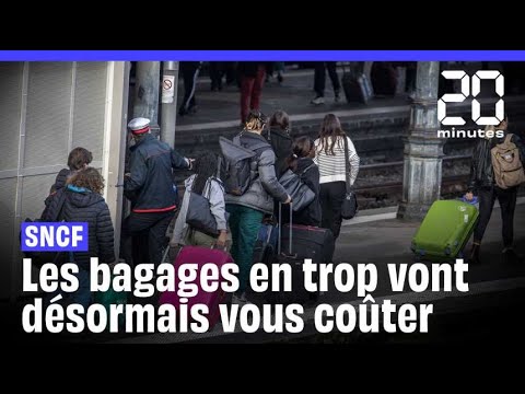 SNCF : Les bagages en trop vont désormais vous coûter cher