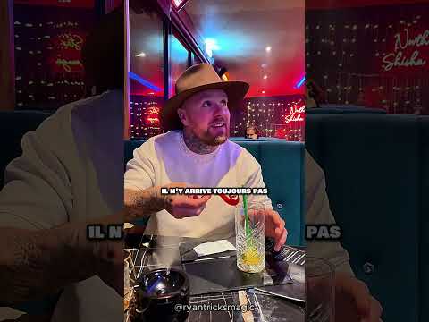 Comment ne pas payer au restaurant... (crédit : @ryantricksmagic)